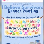 blue background with colorful handprints on April 1, 2026